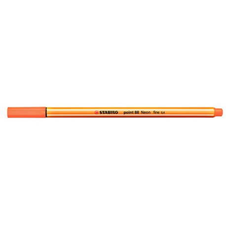 Cienkopis Stabilo Point 88 pomarańczowy neon 88/054 0.4 mm (10)