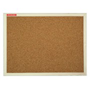 TABLICA KORKOWA OBUSTRONNA 60X40CM DREWNIANA RAMA MEMOBOARDS TPPE64