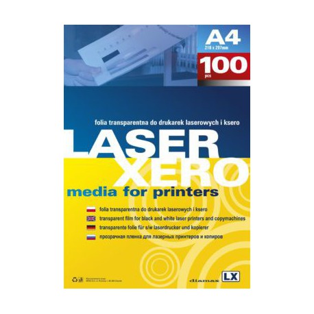 Folia do drukarek laserowych i kserokopiarek A4 100