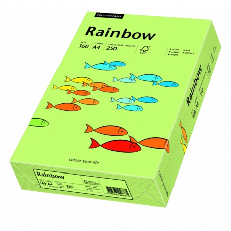 Papier ksero A4/80g  Rainbow żółty ciemny 18