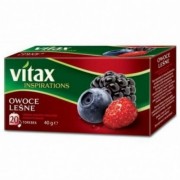 Herbata Vitax Inspiration owoce leśne ekspresowa 20 torebek