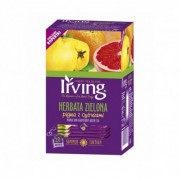 Herbata Irving zielona pigwa z cytrusami ekspresowa 20 kopert