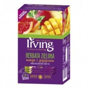 Herbata Irving zielona mango z grejpfrutem ekspresowa 20 kopert