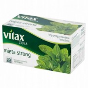 Herbata Vitax Zioła mięta strong ekspresowa 20 torebek