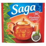 Herbata Saga czarna ekspresowa 50 torebek