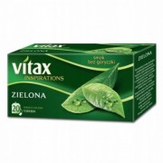 Herbata Vitax Inspiration zielona ekspresowa 20 torebek