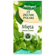 Herbata Herbapol Zielnik Polski Mięta ekspresowa 20 torebek