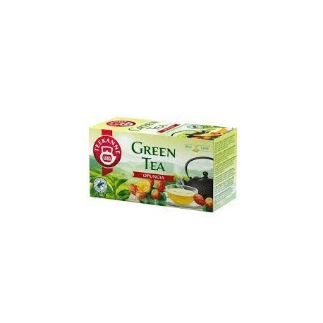 Herbata Teekanne Green Tea zielona opuncja ekspresowa 20 torebek