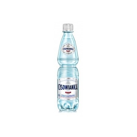 Woda mineralna Cisowianka lekko gazowana 0,5 l (12)
