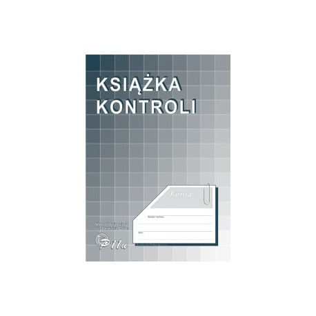 Książka kontroli A4 P11U