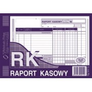 RK Raport kasowy A5 o+k poziome 411-3