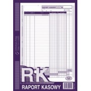 RK Raport kasowy A4 o+k pionowe 410-1