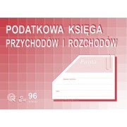 Podatkowa księga przychodów i rozchodów A4 (96) K-2U