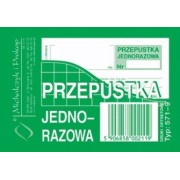 Przepustka jednorazowa A7 571-9