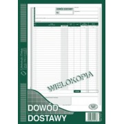 Dowód dostawy A4 wielokopia 315-1