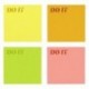 Notes samoprzylepny Smart 75x75 mm Text DO IT 50 kartek 110329