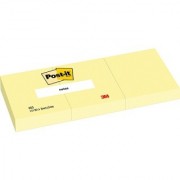 Notes samoprzylepny Post-it 38x51 mm żółty 3x100 kartek 653 (4)