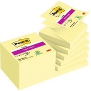 Notes samoprzylepny Post-it 76x76 mm Super sticky Z-notes żółty 90 kartek R330-12SS-CY (12)