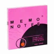 Notes samoprzylepny Dalpo 75x75 mm różowy brilliant 80 kartek NS75/75IR (10)