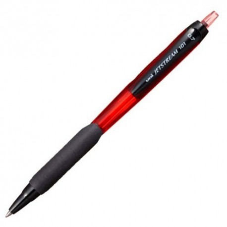 Długopis kulkowy automatyczny UNI SXN-101 -07N czerwony 0,7 mm (12)