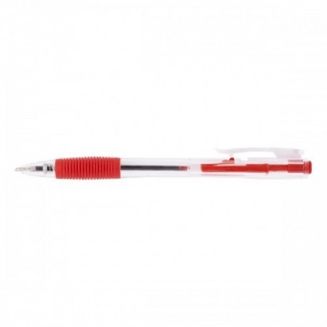 Długopis automatyczny d.rect 311 czerwony 009578 (50)