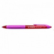 Długopis automatyczny Stabilo Performer+ obudowa czerwony/różowy 328/3-40