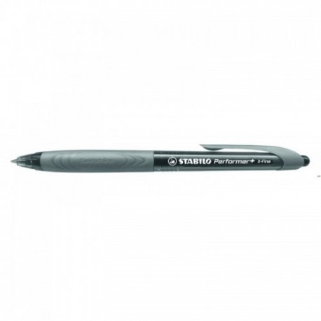 Długopis automatyczny Stabilo Performer+ obudowa czarny/szary 328/3-46