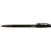 Długopis Rystor Kropka czarny 0.5 mm (12)