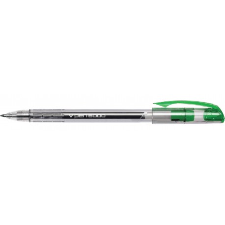 Długopis Rystor V Pen 6000 zielony 0.7 mm (12)