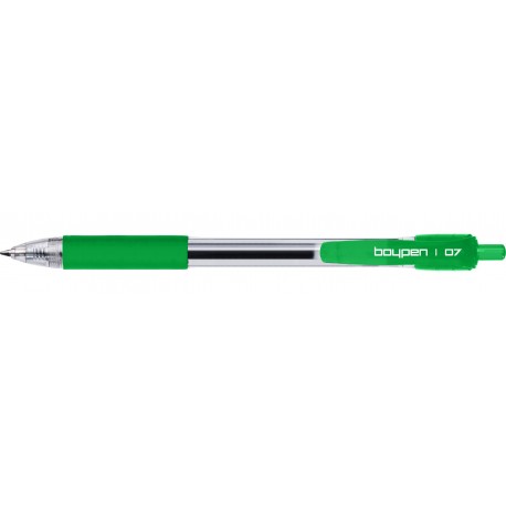 Długopis automatyczny Boy Pen Eko zielony 0.7 mm (12)