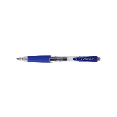 Długopis żelowy automatyczny Toma Mastership niebieski 0.7 mm TO-077 (20)