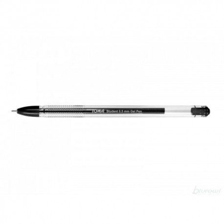 Długopis żelowy Toma Student czarny 0.5 mm TO-071 (20)