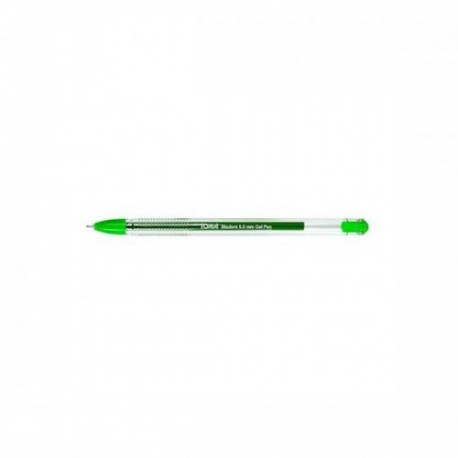 Długopis żelowy Toma Student zielony 0.5 mm TO-071 (20)
