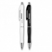 Długopis automatyczny Tadeo Trading Sorento Black&White niebieski 0.7 mm TT7164 (24)