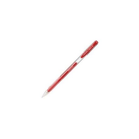 Długopis żelowy Uni UM-100 czerwony 0.5 mm (12)