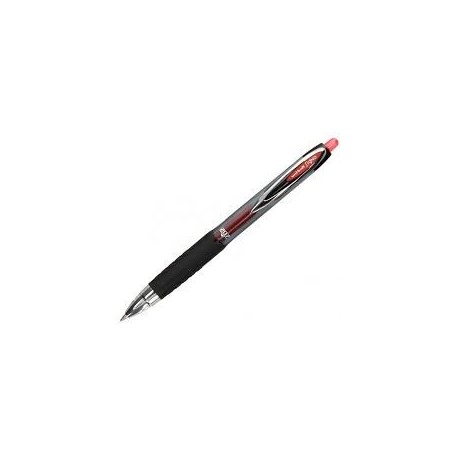 Długopis żelowy automatyczny Uni UMN-207 czerwone 0.7 mm (12)
