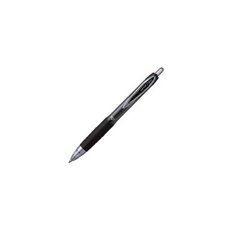 Długopis żelowy automatyczny Uni UMN-207 czarne 0.7 mm (12)