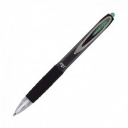 Długopis żelowy automatyczny Uni UMN-207 zielone 0.7 mm (12)